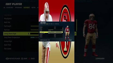 Madden 23 Brent Jones Creation #shorts