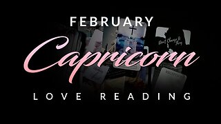 Capricorn♑ Will they communicate to you this month? February Love Reading