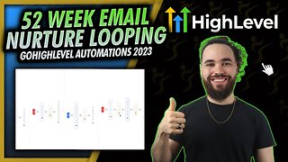 GoHighLevel Workflows 52 Week Overarching Company Email & SMS Nurturing Sequence Loops 📧 Josh Pocock