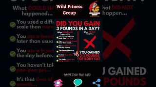 🔥Reality of gaining weight in a day🔥#shorts🔥#wildfitnessgroup🔥28 January 2023🔥