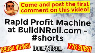 Rapid Profit Machine at BuildNRoll.com - #shorts