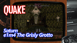 Quake (Sega Saturn) - E1M4: The Grisly Grotto