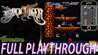Black Tiger (1987) [Arcade] 🕹🔥 Intro + Gameplay (full playthrough) [Vertical]