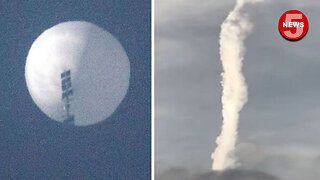 Montana witness catches 'explosion in the sky' where spy balloon was