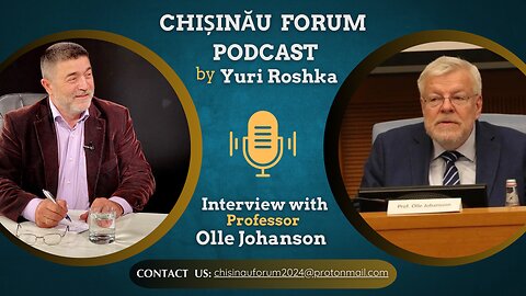 Chișinău Forum Podcast | Interview with Olle Johansson by Yuri Roshka