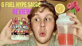 G Fuel HYPE SAUCE REVIEW!