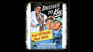 Sherlock Holmes Dressed To Kill 1946 | Classic Mystery Drama | Vintage Full Movies