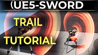 UE5: How To Make "Sword-Trails" (In 3 Minutes)