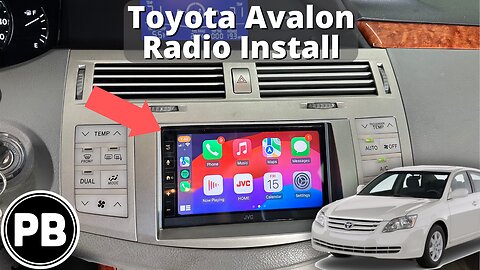 2005 - 2010 Toyota Avalon Radio Install