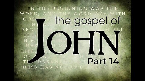 Gospel of John, Part 14