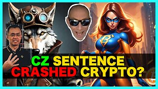 🐺Did CZ's Sentence Crash Crypto? What Next? 🐺🚨LIVESTREAM🚨