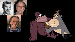 Animated Voice Comparison- Ape (George of the Jungle)