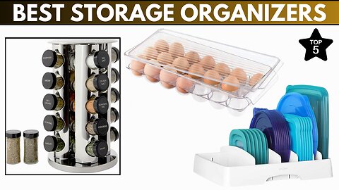 Amazon Products : Best Storage Organizers For Kitchen | Amazon Storage Organizers 2024