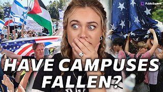 Students BEATEN On Campus Amid Gaza Encampments | Isabel Brown LIVE