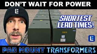 Pad Mounted Transformer OVER 500 Units/Month SHORTEST LEAD TIMES on NEW Units!