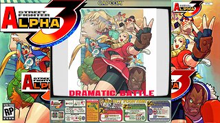 Street Fighter Alpha 3 - Rolento (Dramatic Battle) Max Difficulty