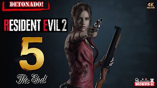 Residente Evil 2 Remake Claire part 5 the end