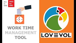 How to manage work time ? Work time management software part 1