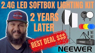 Neewer 2-Pack 2.4GHz LED Softbox Lighting Kit - 2 YEARS LATER