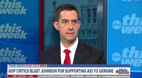 Sen Tom Cotton: We Need GOP Unity To Face Off Against The Democrats