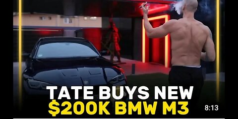 "ANDREW TATE [ TATE BAYS NEW BRAND $200k BMW M3.] 1M viwes