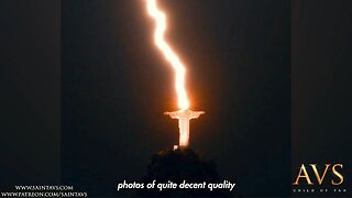 Lightning Strikes the Statue of Jesus in Brazil pt.2