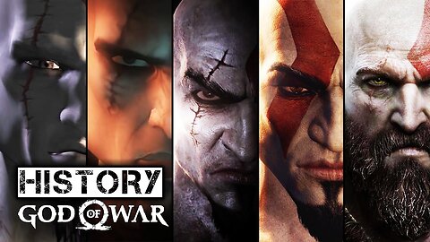 Evolution of GOD OF WAR Games 2005-2023