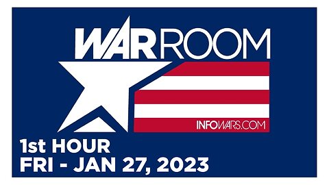 WAR ROOM [1 of 3] Friday 1/27/23 • JIM NELLES - 2023 RECESSION, VETERANS CALL-IN SHOW • Infowars