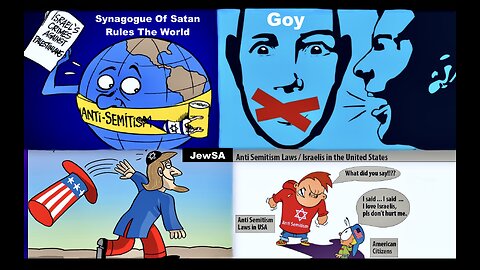 JewSA AntiSemitism Law Makes It Illegal For Real Jews To Expose Fake Jews Synagogue Of Satan Israel