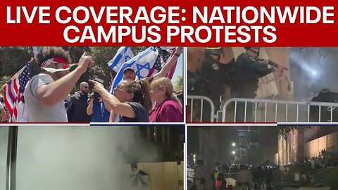 WATCH LIVE: U.S college campus protests, NYU, UCLA, Portland, Columbia