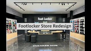 Footlocker store redesign with customer shop