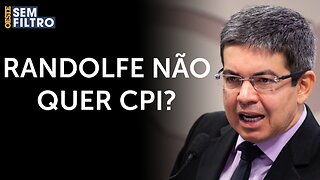 Senador Randolfe Rodrigues diz que é contra a CPI das manifestações | #osf