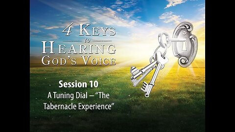 [FREE RESOURCES DOWN BELOW:} PART 10 OF 10 4 KEYS TO HEARING GOD'S VOICE.