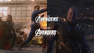 Comparing Scenes (Avengers & Avengers: Endgame)