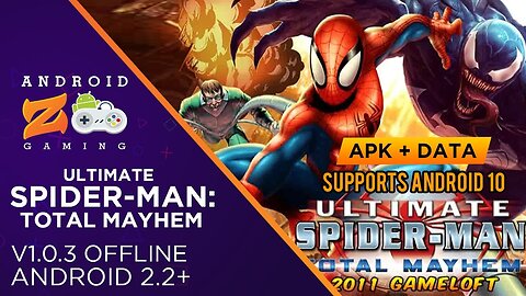 Ultimate Spider-Man: Total Mayhem - Android Gameplay (OFFLINE) 627MB+