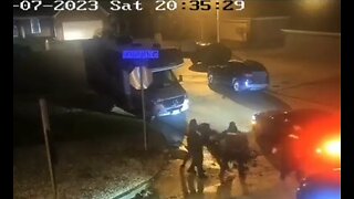 Shocking Overhead Video of Cops Beating Tyre Nichols