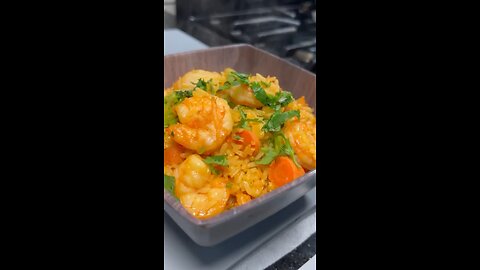 The Most Delicious Shrimp Fried Rice 🤤