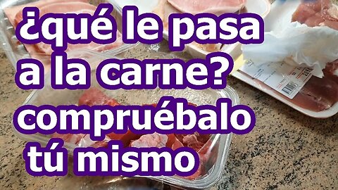 ¿QUÉ TIENE LA CARNE?