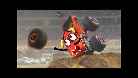 Crazy Monster Truck Freestyle Moments | Monster Jam highlights 2024 | Funny Videos