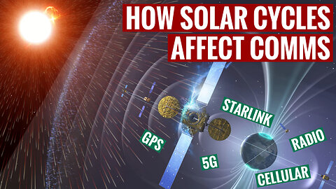 How Solar Cycles (and Space Weather) Affect Communication Technology ☀️🛰️