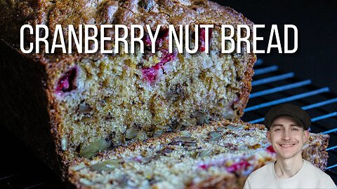 How To Make Cranberry Nut Bread | Simple And Healthy | JorDinner
