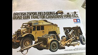 British 25PDR and Quad gun tractor part 1