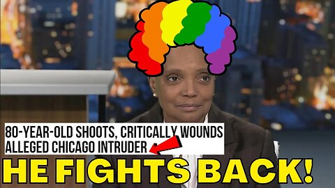 80 Year Old Chicago Citizen FIRES BACK at HOME INTRUDER! Mayor Lori Lightfoot Is A DISASTER!