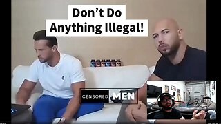 Andrew Tate Tells a Fan Don't Do illegal Stuff