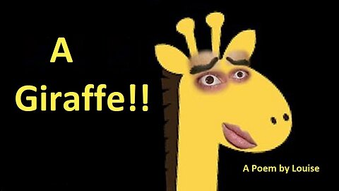 A Giraffe!!
