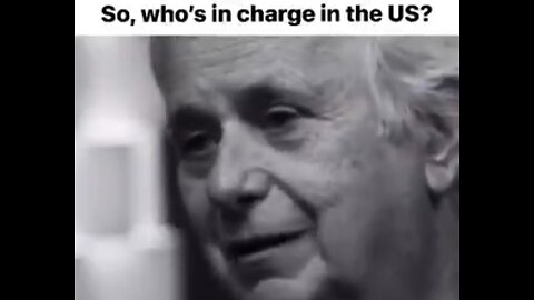 So, who's in charge in the US?