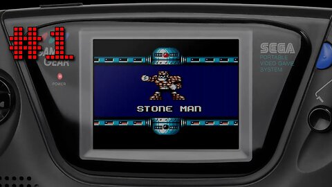 Mega Man (Game Gear 1994) Stone Man | Let's Play! #1