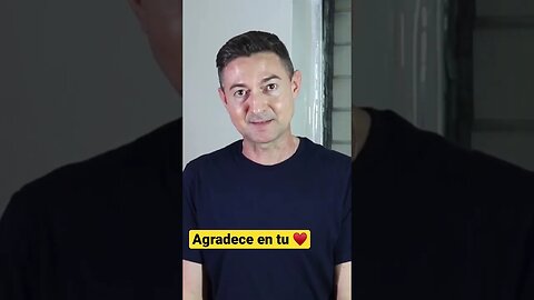 Agradece en tu corazón