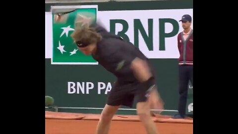 This Absolute Lunatic Lost His Mind At The French Open