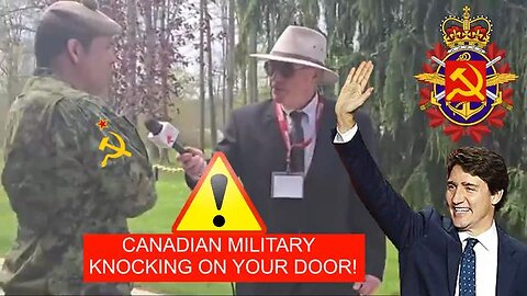 CANADA: DOMESTIC MILITARY OPERATIONS BEGIN.. IT'S JUST A 'DRILL'.. DON'T WORRY! LMAO! #RESIST!